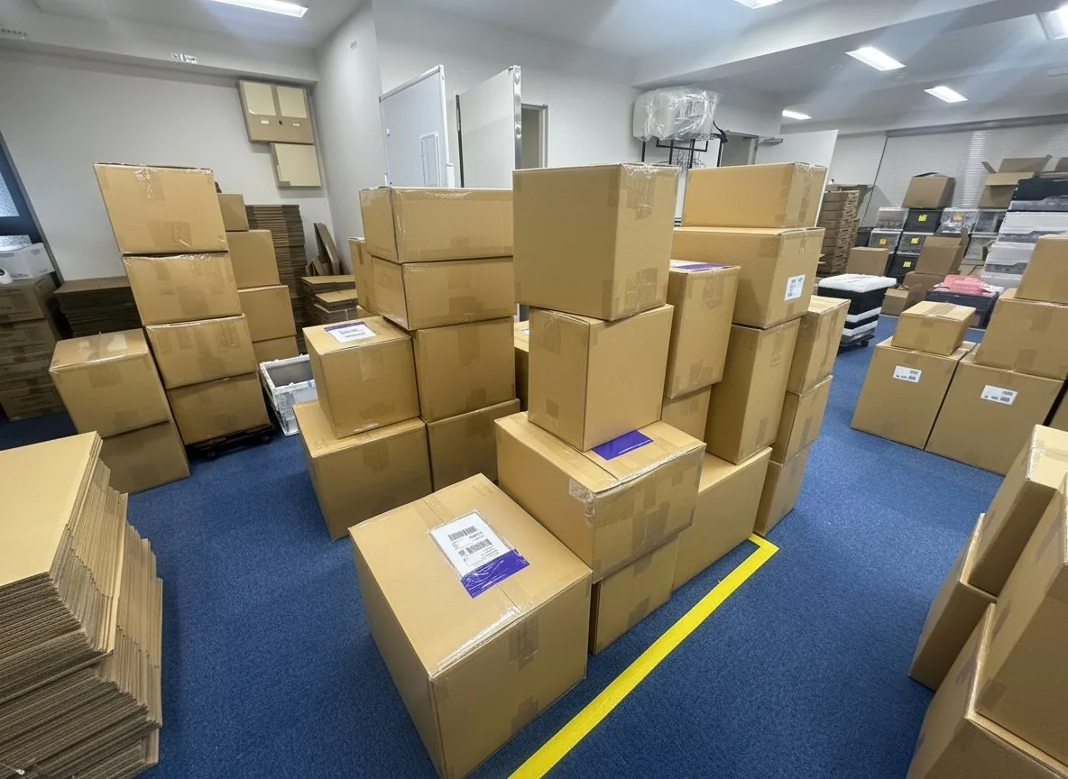 Large shipping operation
